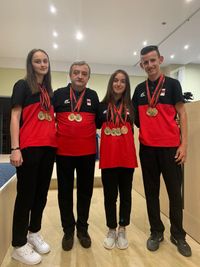 The youngsters of team Albania